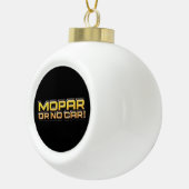 Mopar - Musclecar Keramische Bal Kerst Ornament (Rechts)
