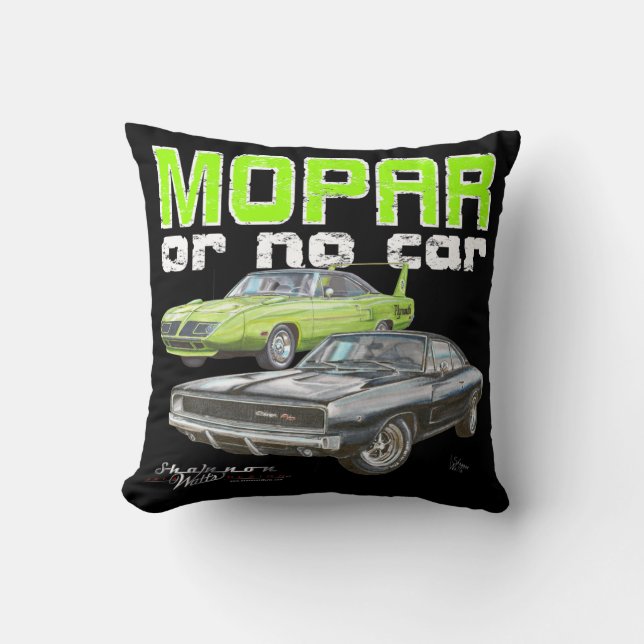 MOPAR of geen autopiloot Kussen (Voorkant)