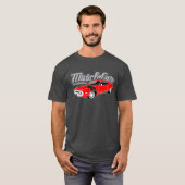 Mopar - Plymouth Roadrunner Satellite Musclecar T-shirt (Voorkant volledig)