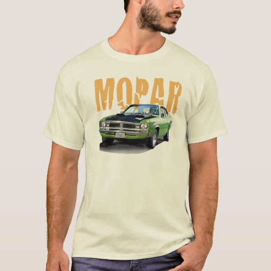 MOPAR Spier Plymouth Duster T-Shirt (Voorkant)