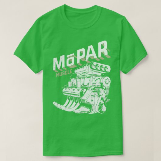 MOPAR SPIER T-SHIRT (Design voorkant)
