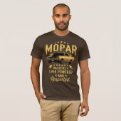 Mopar - sterk over kracht en respect t-shirt (Voorkant volledig)