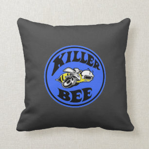 Mopar - Super Bee - Killer Bee - Blue Kussen