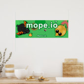 Mope.io official canvas poster (Keuken)