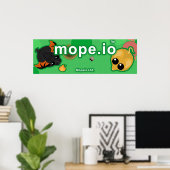 Mope.io official canvas poster (Thuiskantoor)