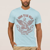 Moped Biker Rally T-shirt (Voorkant)