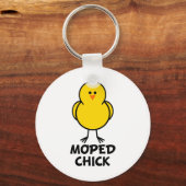 Moped Chick Sleutelhanger (Voorkant)