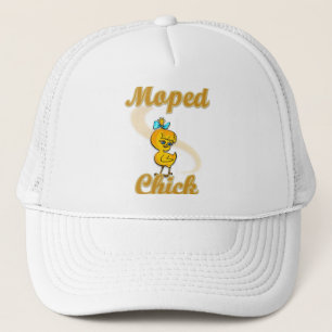 Moped Chick Trucker Pet