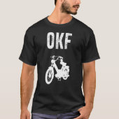 Moped Village Speculing Driving Location Control T-shirt (Voorkant)