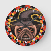 mopheks ronde klok (Voorkant)