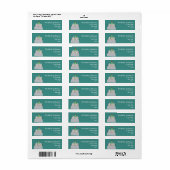 Mophoedje Feestmuts Retouradres Etiket (Full Sheet)