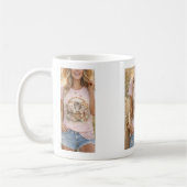 Moppen Kitten Bloem Grafische Meisjes Mok (Links)