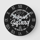 Moppen over administratieve professionals dag squa ronde klok (Voorkant)