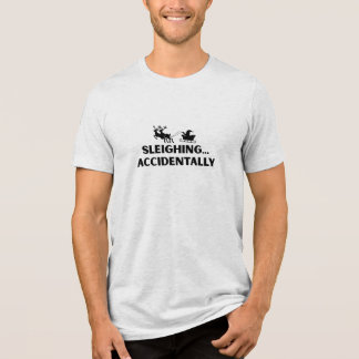Moppen over Kerstmis per ongeluk Tri-Blend Shirt