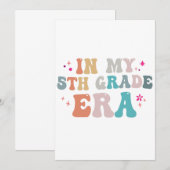 Moppen terug naar school In mijn tijd van groep 7 Kaart (Voorkant / Achterkant)