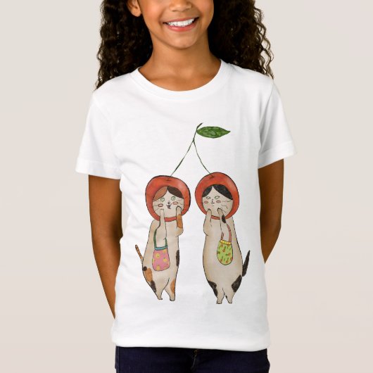 Mopperige Kersen T-shirt (Voorkant)