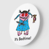 Mopperige Meisje Klok (Hoek)