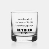 Moppert Fun Citaten voor Vader Minimalistisch Aang Whisky Glas (Voorkant)