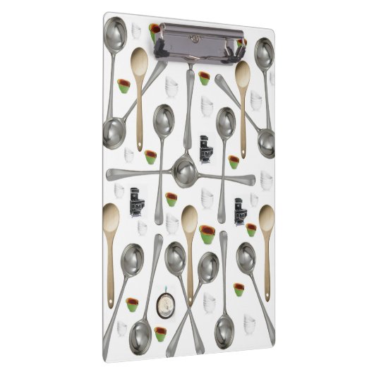 Moppertjes Lepels Houten Lepels Klembord  (Rechts)