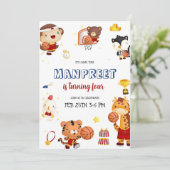 Moppie Kids Basketbal Kaart (Staand voorkant)