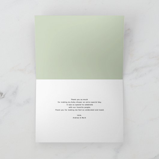 Moppie | Sinaasappel Dankkaartjes Bedankkaart (Binnen)