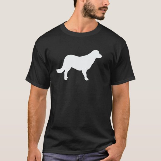Moppige Flat Coated Retriever T-shirt (Voorkant)