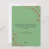 Moppige Honden Snuit Huisdier Hond Liefhebber Kers Feestdagenkaart (Achterkant)