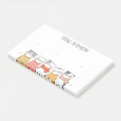 Moppige katten Post-It-notities Post-it® Notes (Schuin)