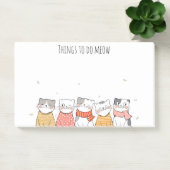 Moppige katten Post-It-notities Post-it® Notes (Kantoor)