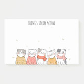 Moppige katten Post-It-notities Post-it® Notes (Voorkant)