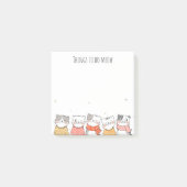 Moppige katten Post-It-notities Post-it® Notes (Voorkant)