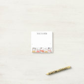 Moppige katten Post-It-notities Post-it® Notes (Op bureau)