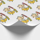 MOPPIGE KIP BANANA! CADEAUPAPIER (Hoek)