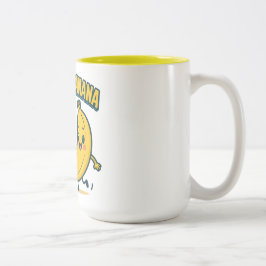 MOPPIGE KIP BANANEN! TWEEKLEURIGE KOFFIEMOK