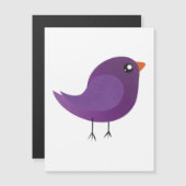 Moppige kleine vogeltje  (Voorkant / Achterkant)