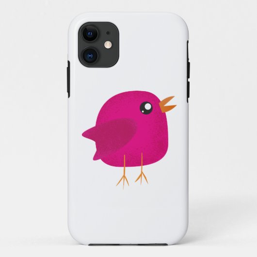 Moppige kleine vogeltje   Case-Mate iPhone case (Achterkant)