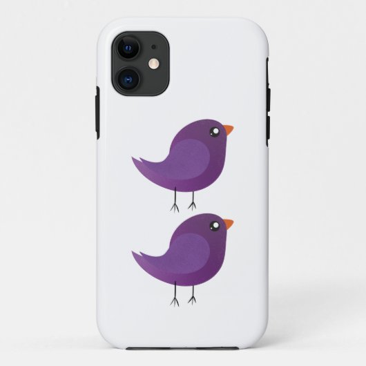 Moppige kleine vogeltje  Case-Mate iPhone case (Achterkant)