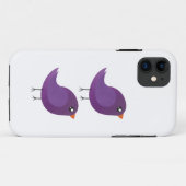 Moppige kleine vogeltje  Case-Mate iPhone case (Achterkant (horizontaal))