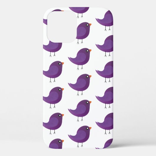 Moppige kleine vogeltje  Case-Mate iPhone case (Achterkant)