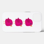 Moppige kleine vogeltje Case-Mate iPhone case (Achterkant (horizontaal))