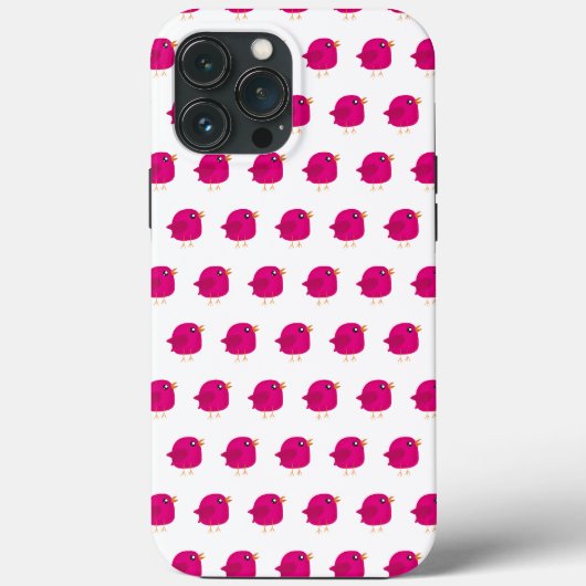 Moppige kleine vogeltje Case-Mate iPhone case (Achterkant)