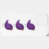 Moppige kleine vogeltje Case-Mate iPhone case (Achterkant (horizontaal))
