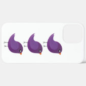 Moppige kleine vogeltje Case-Mate iPhone case (Achterkant (horizontaal))