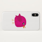 Moppige kleine vogeltje Case-Mate iPhone case (Achterkant (horizontaal))