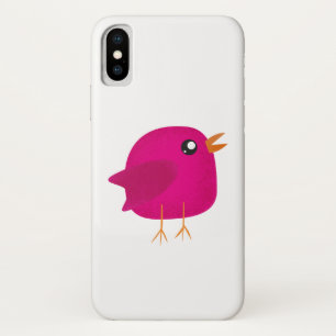 Moppige kleine vogeltje Case-Mate iPhone case