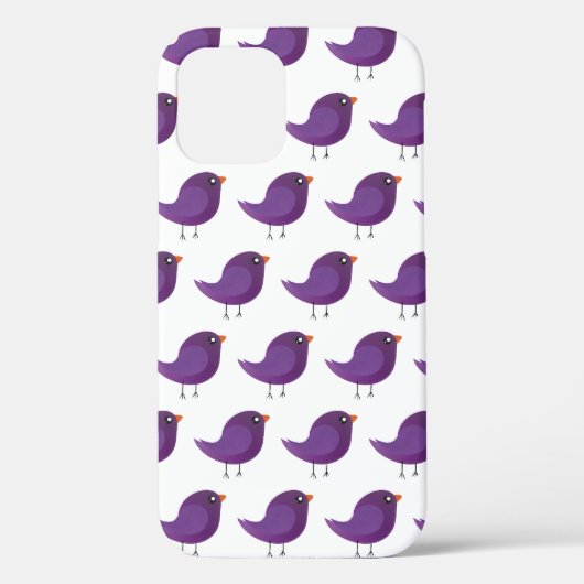 Moppige kleine vogeltje Case-Mate iPhone case (Achterkant)