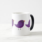 Moppige kleine vogeltje magische mok (Voorkant rechts)