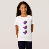 Moppige kleine vogeltje t-shirt (Voorkant volledig)