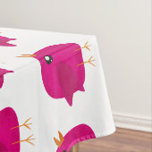 Moppige kleine vogeltje tafelkleed (Voorbeeld)