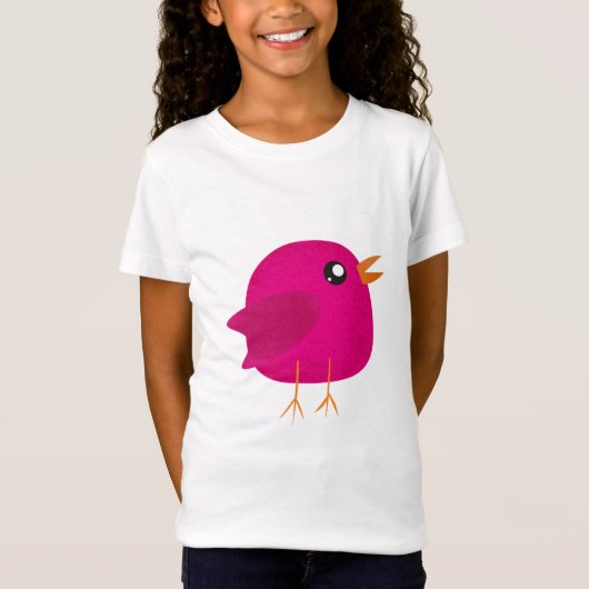Moppige kleine vogeltjes t-shirt (Voorkant)